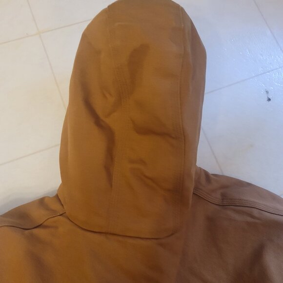 Carhartt Brown (J140BRN) Union Made Jacket with BLK Quilted liner US MEN SZ 5XL - Picture 12 of 14
